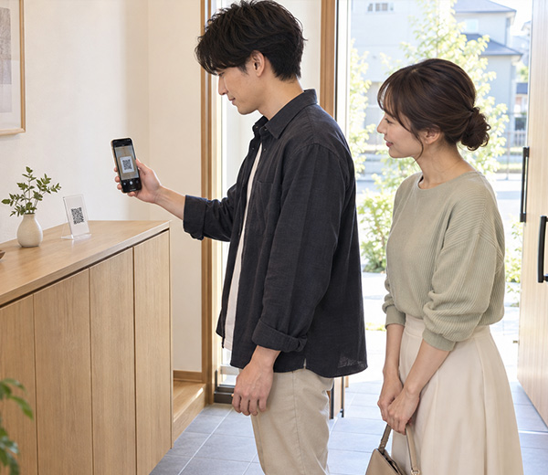 住まポを使った見学