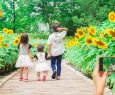 夏休み中の家族