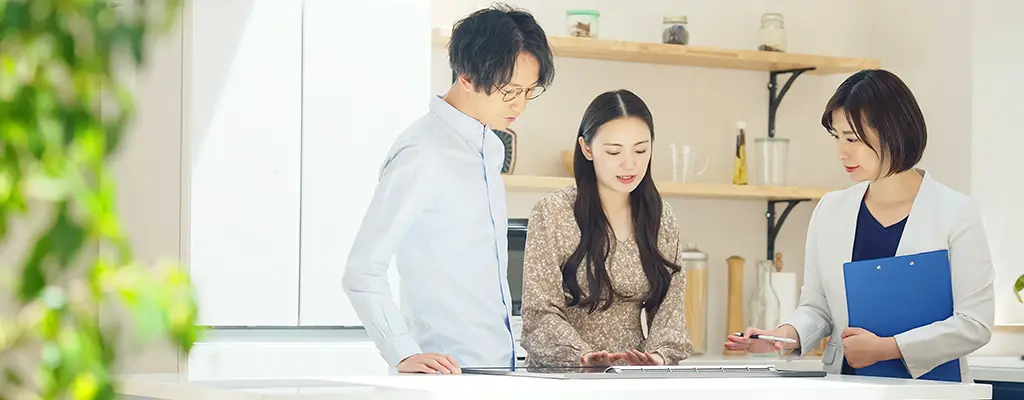 キッチンの見学