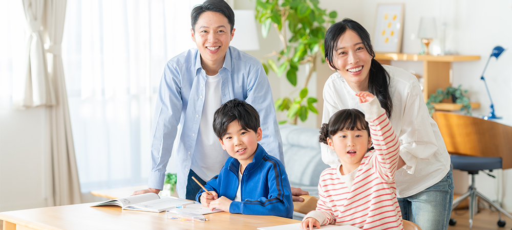 リビング学習スペース