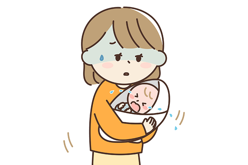 子供の夜泣き